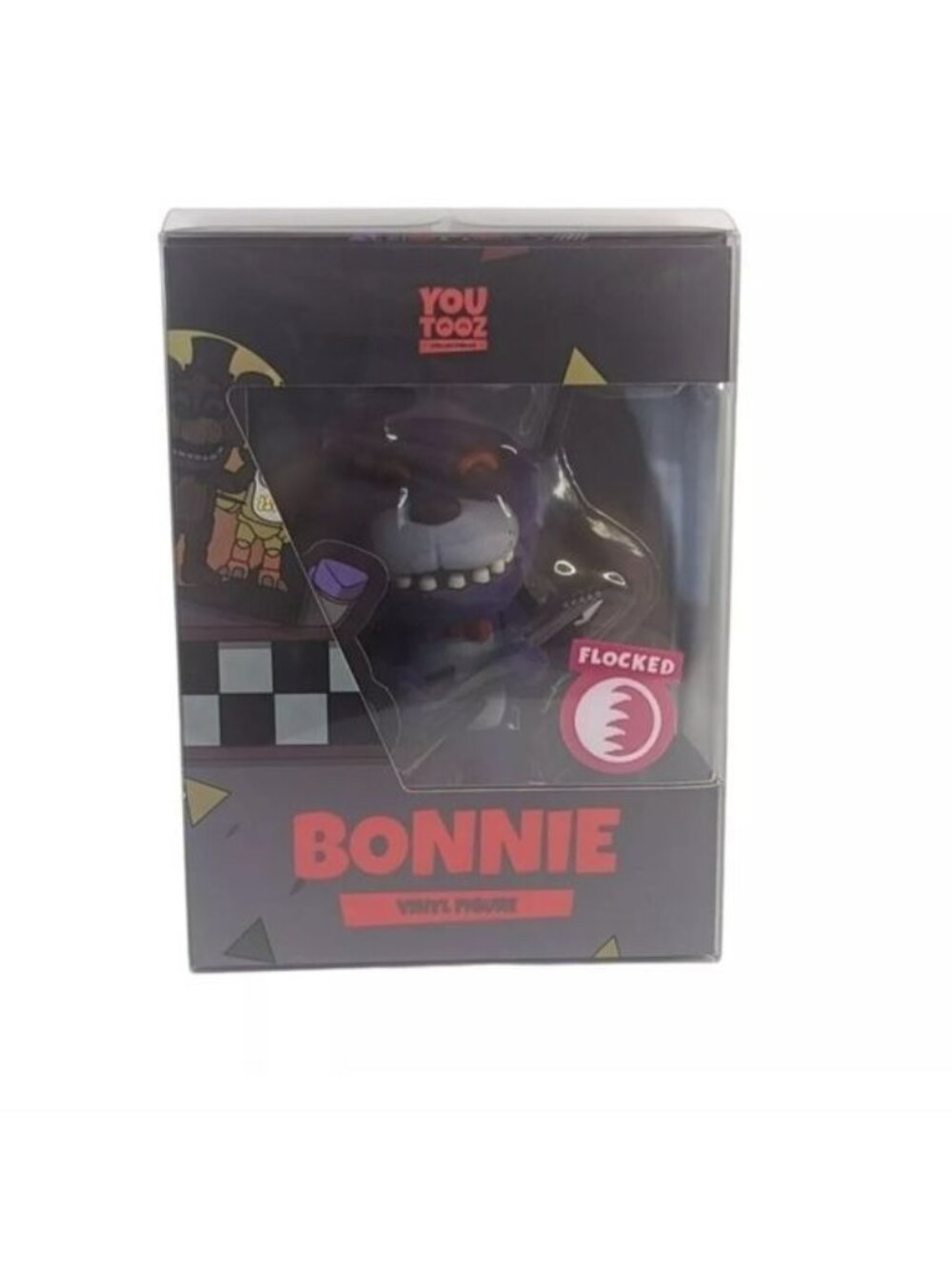 Yootooz FNAF Flocked Bonnie Vinyl Figure Five Nights At Freddy's